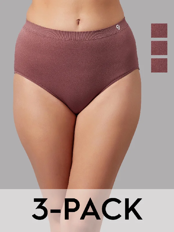 seamless convertible women briefs for versatile stylingC9 Airwear  Seamless Hipster For Women - Brown