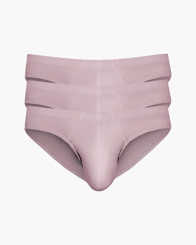 organic cotton women briefs for a sustainable choice3-PACK COTTON CANDY PERFECT FIT MICRO BRIEFS