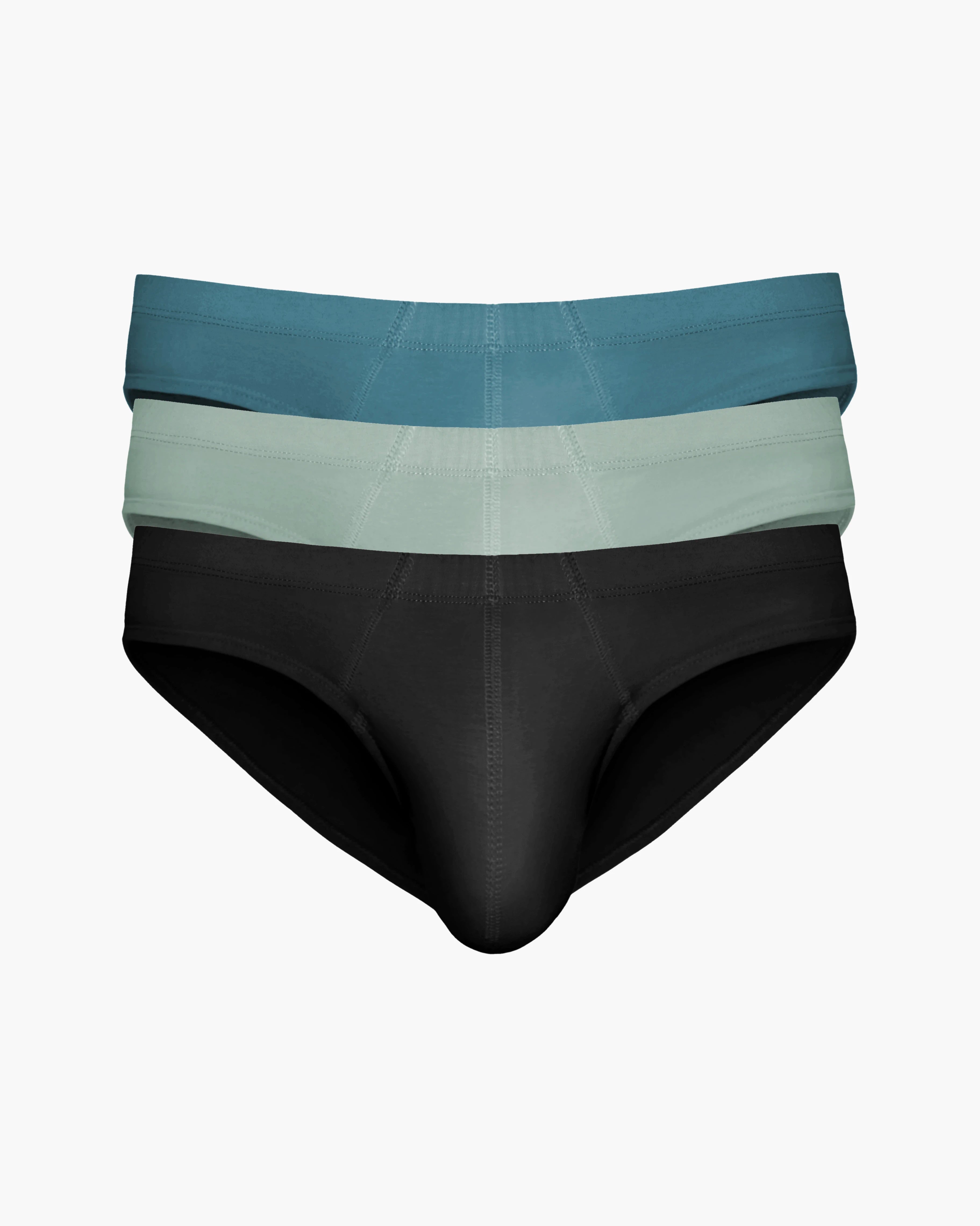 seamless anti - chafing women briefs for friction - free movement3-PACK SYDNEY PERFECT FIT MICRO BRIEFS
