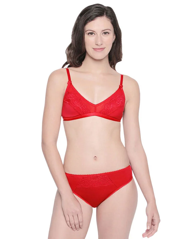 padded bra women bra and panty sets for extra coverageBODYCARE Bridal Red Bra & Panty Lingerie Set - 6416RED padded bra women bra and panty sets for extra coverageBODYCARE Bridal Red Bra & Panty Lingerie Set - 6416RED