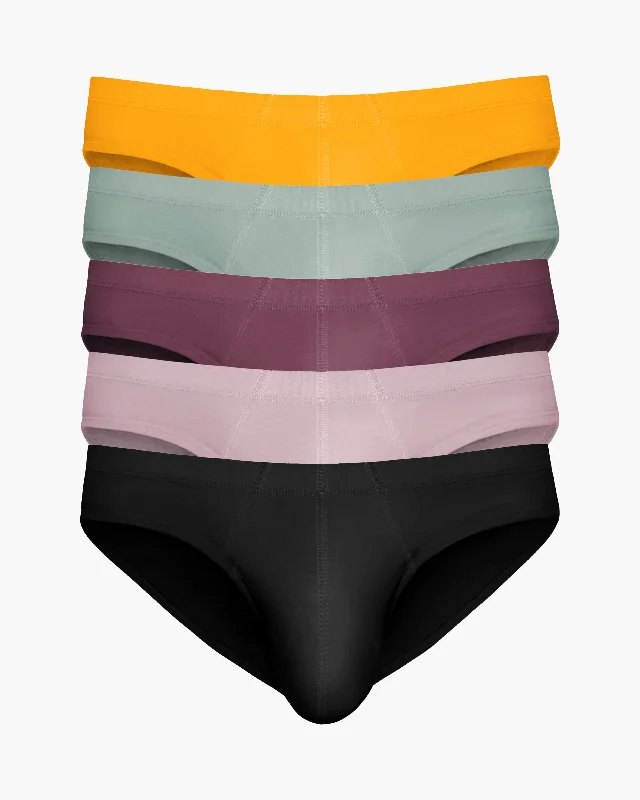 shape - wear women briefs for slimming the mid - section5-PACK MILAN PERFECT FIT MICRO BRIEFS