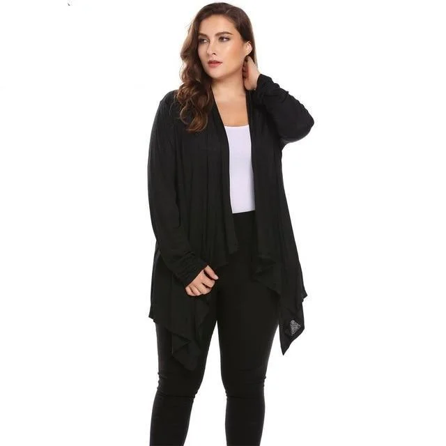 ANALUKE Large Size Cardigan Jacket
