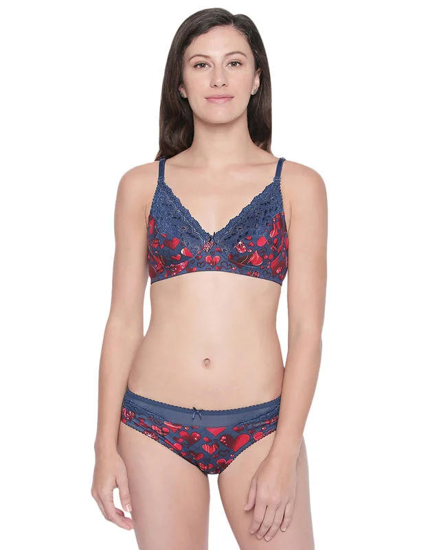 machine washable women bra and panty sets for convenienceBODYCARE Bridal Blue Bra & Panty Printed Lingerie Set - 6425-Blue machine washable women bra and panty sets for convenienceBODYCARE Bridal Blue Bra & Panty Printed Lingerie Set - 6425-Blue