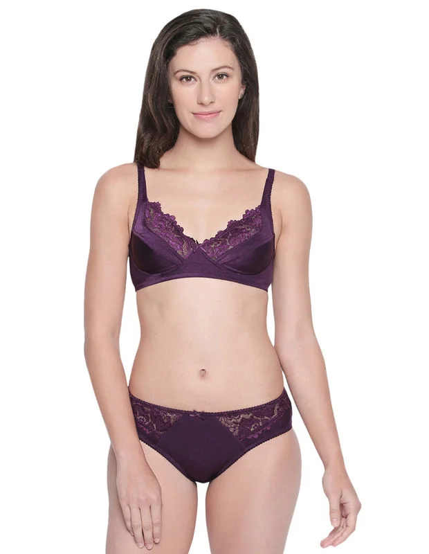 silk women bra and panty sets for eleganceBODYCARE Bridal Dark Purple Bra & Panty Lingerie Set - 6409DPU silk women bra and panty sets for eleganceBODYCARE Bridal Dark Purple Bra & Panty Lingerie Set - 6409DPU