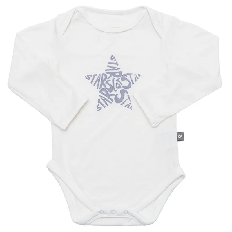 Bamboo Long sleeve onesie - Unisex Amelia's Star