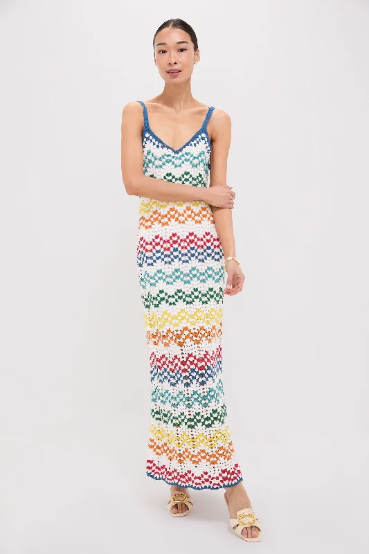 Midi dresses with side slits for a sexy and elegant appearance Multi Tamera Maxi Dress Midi dresses with side slits for a sexy and elegant appearance Multi Tamera Maxi Dress