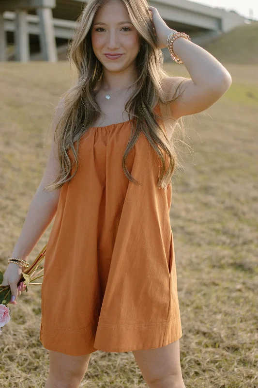 Mini dresses with pocket details for added functionality Orange Criss Cross Mini Dress Mini dresses with pocket details for added functionality Orange Criss Cross Mini Dress