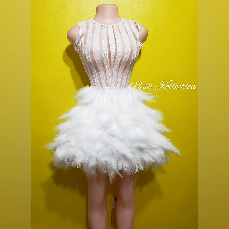 Cotton mini dresses for a comfortable everyday option Brinxx sequin feather mini dress Cotton mini dresses for a comfortable everyday option Brinxx sequin feather mini dress
