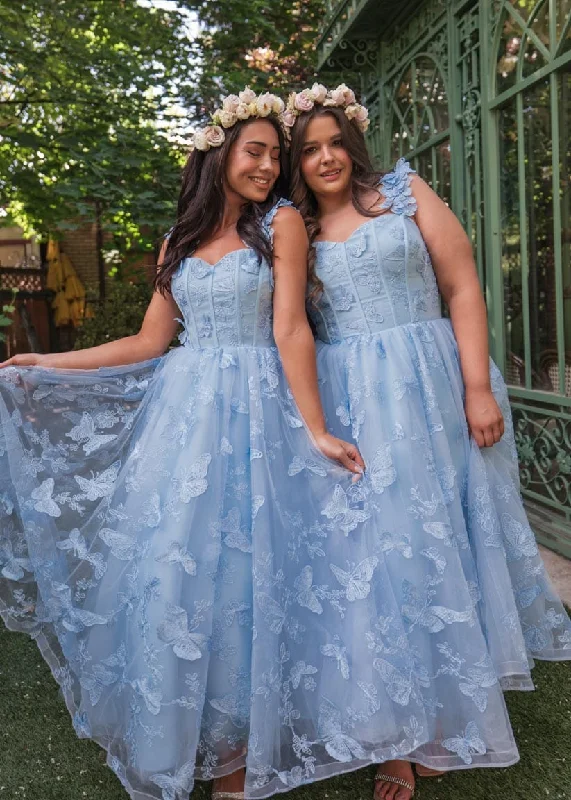 Midi dresses with tiered skirts for a bohemian festival look Mariposa Dress