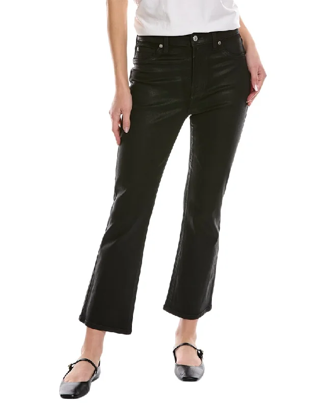 Plus Size Women's Printed Tight Trousers in Floral Patterns for a Spring - Inspired Outfit7 For All Mankind Black High-Waist Slim Kick Jean Plus Size Women's Printed Tight Trousers in Floral Patterns for a Spring - Inspired Outfit7 For All Mankind Black High-Waist Slim Kick Jean
