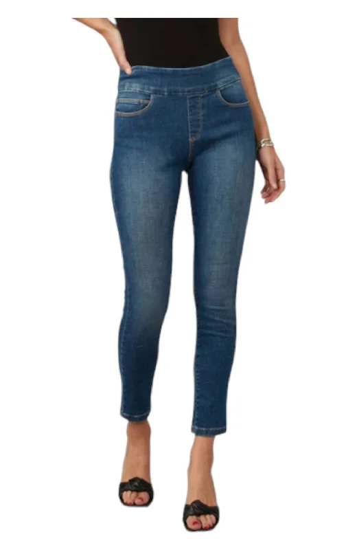 High - rise flare women jeans for a 70s - inspired lookAnna Skinny Jeans In Rugged Classic Blue High - rise flare women jeans for a 70s - inspired lookAnna Skinny Jeans In Rugged Classic Blue