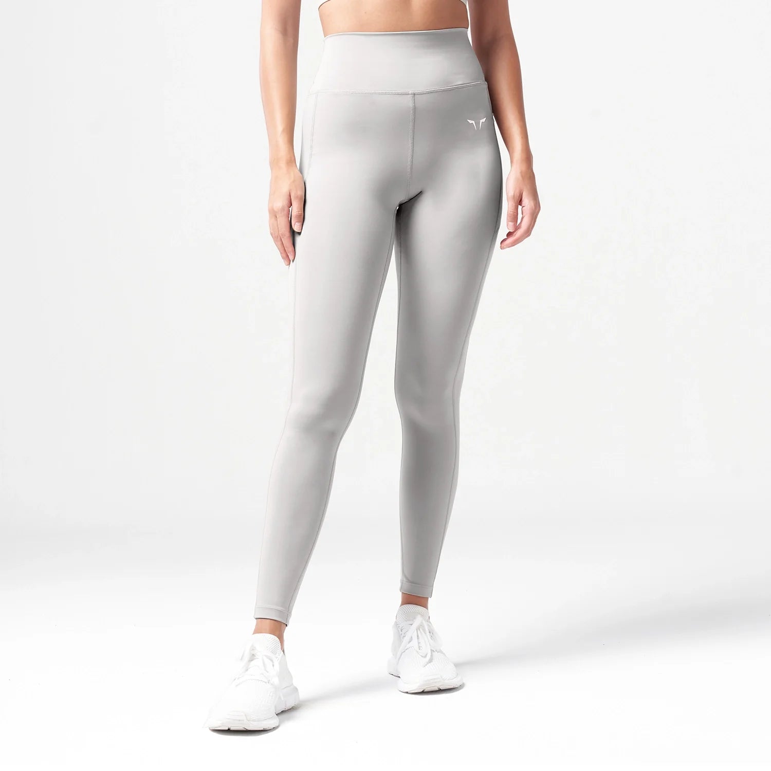 Women's Seamless Compression Tight Trousers in Gray for Fitness and Yoga SessionsEssential High Waisted Leggings 27" - Paloma Women's Seamless Compression Tight Trousers in Gray for Fitness and Yoga SessionsEssential High Waisted Leggings 27" - Paloma