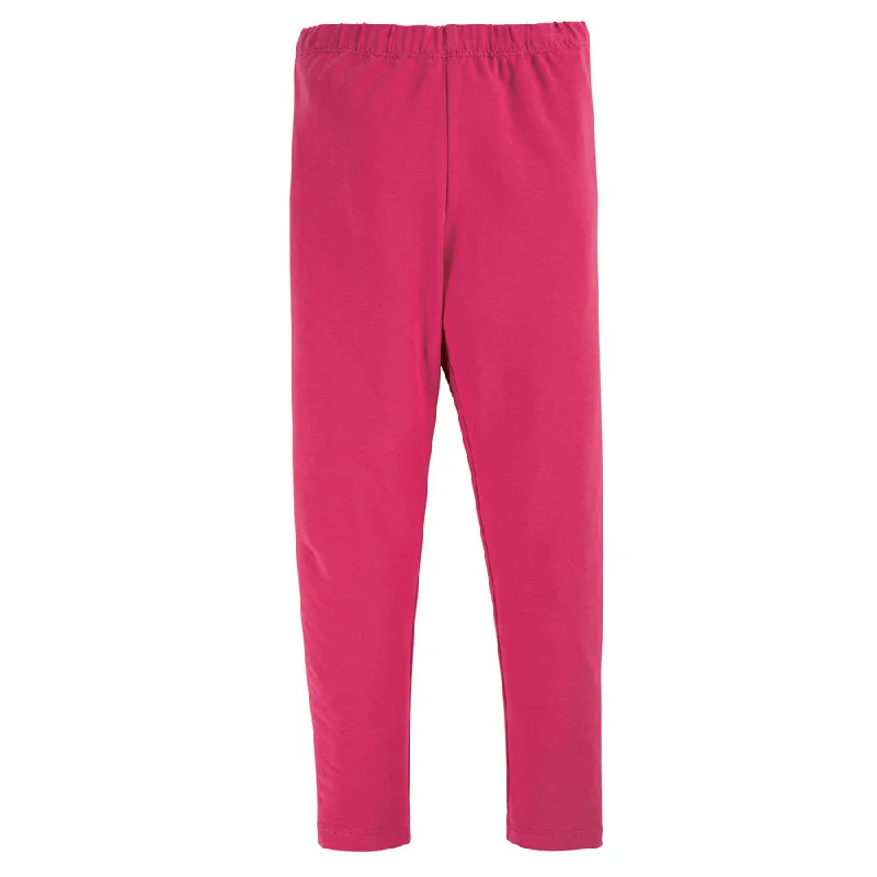 Plus Size Women's Printed Tight Trousers in Floral Patterns for a Spring - Inspired OutfitFrugi Rich Pink Libby Leggings Plus Size Women's Printed Tight Trousers in Floral Patterns for a Spring - Inspired OutfitFrugi Rich Pink Libby Leggings