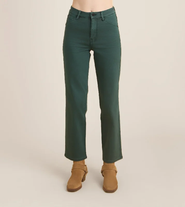 Straight - leg women jeans with a classic and timeless appealHWY 395 Broken Twill Jeans