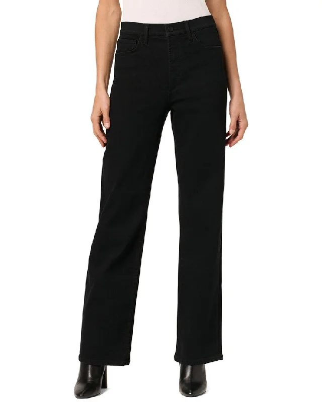 Light - wash women jeans for a fresh and summery appearanceJOE'S Jeans Black Rinse Wide Leg Jean Light - wash women jeans for a fresh and summery appearanceJOE'S Jeans Black Rinse Wide Leg Jean