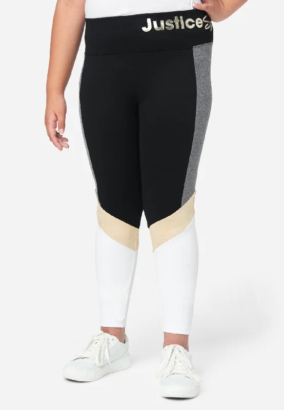 Plus Size Women's Sheer Tight Trousers in Nude for a Subtle and Stylish StatementJ Sport Color Block Full-Length Leggings Plus Size Women's Sheer Tight Trousers in Nude for a Subtle and Stylish StatementJ Sport Color Block Full-Length Leggings