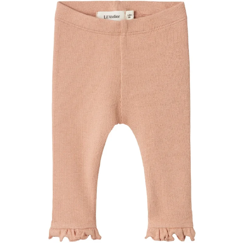 Women's Fleece - Lined Tight Trousers in Dark Blue for Warmth in Cold WeatherLil'Atelier Mahogany Rose Gago Dia Slim Leggings Women's Fleece - Lined Tight Trousers in Dark Blue for Warmth in Cold WeatherLil'Atelier Mahogany Rose Gago Dia Slim Leggings