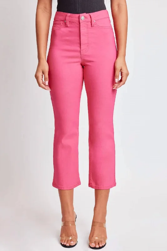 Wide - leg women jeans for a modern and relaxed vibeMissy High-Rise Hyperstretch Wide Leg Jeans In Coral/pink Wide - leg women jeans for a modern and relaxed vibeMissy High-Rise Hyperstretch Wide Leg Jeans In Coral/pink
