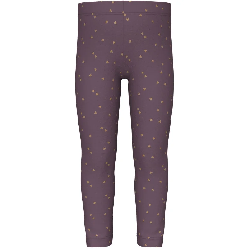Plus Size Women's Printed Tight Trousers in Floral Patterns for a Spring - Inspired OutfitName It Arctic Dusk Hearts Vivian Glitter Leggings Plus Size Women's Printed Tight Trousers in Floral Patterns for a Spring - Inspired OutfitName It Arctic Dusk Hearts Vivian Glitter Leggings