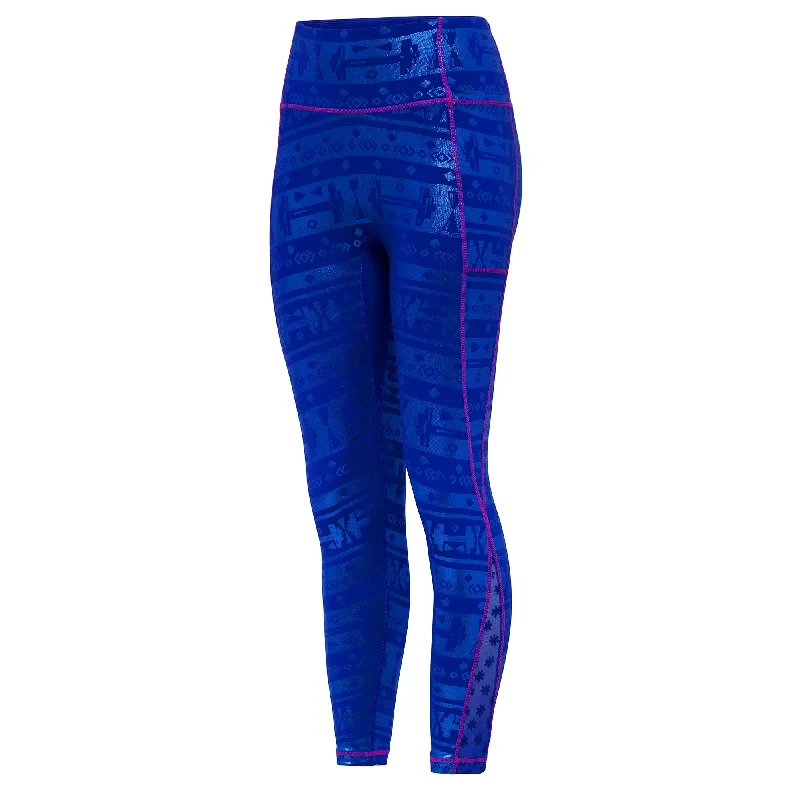 Women's Fleece - Lined Tight Trousers in Dark Blue for Warmth in Cold WeatherPowerful Hermana Leggings Women's Fleece - Lined Tight Trousers in Dark Blue for Warmth in Cold WeatherPowerful Hermana Leggings