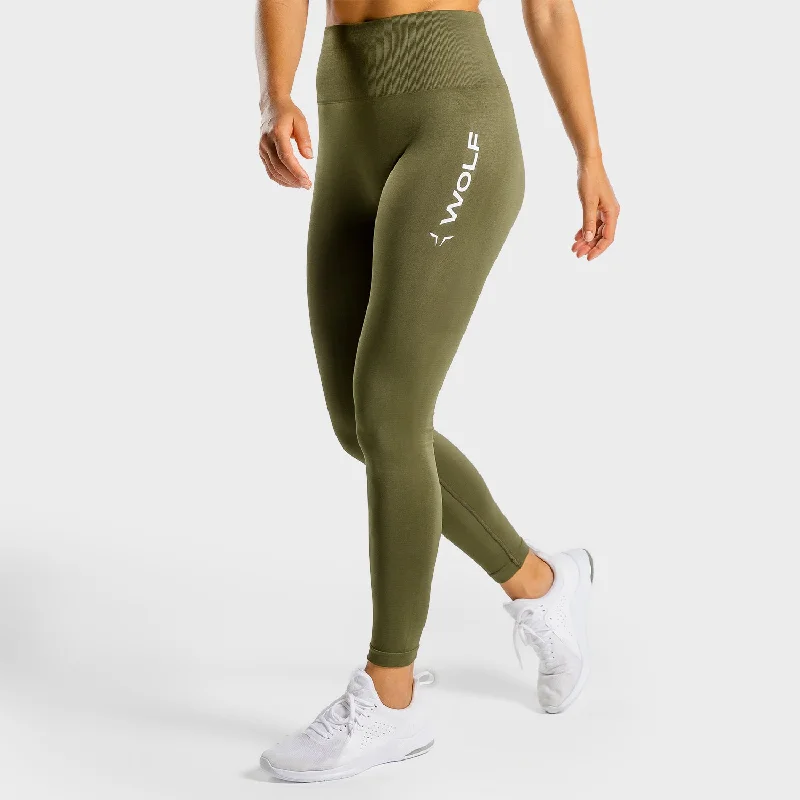 Women's Tight Trousers with Elastic Waistband in Black for Easy and Comfortable WearPrimal Leggings - Khaki Women's Tight Trousers with Elastic Waistband in Black for Easy and Comfortable WearPrimal Leggings - Khaki