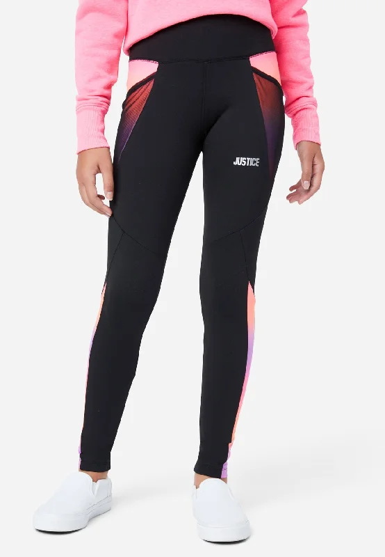 Plus Size Women's Sheer Tight Trousers in Nude for a Subtle and Stylish StatementColor Block Seamed Full-Length Leggings Plus Size Women's Sheer Tight Trousers in Nude for a Subtle and Stylish StatementColor Block Seamed Full-Length Leggings