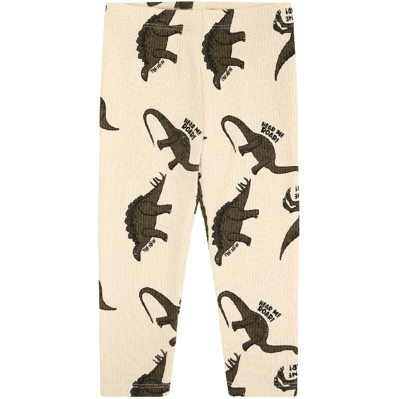 Plus Size Women's Printed Tight Trousers in Floral Patterns for a Spring - Inspired OutfitTHE NEW Siblings Angora Dino AOP Levi Rib Leggings Plus Size Women's Printed Tight Trousers in Floral Patterns for a Spring - Inspired OutfitTHE NEW Siblings Angora Dino AOP Levi Rib Leggings