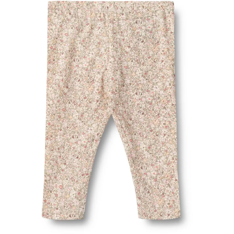 Women's Metallic Tight Trousers in Gold for a Glamorous Party EnsembleWheat Cream Flower Meadow Leggings Jules Women's Metallic Tight Trousers in Gold for a Glamorous Party EnsembleWheat Cream Flower Meadow Leggings Jules