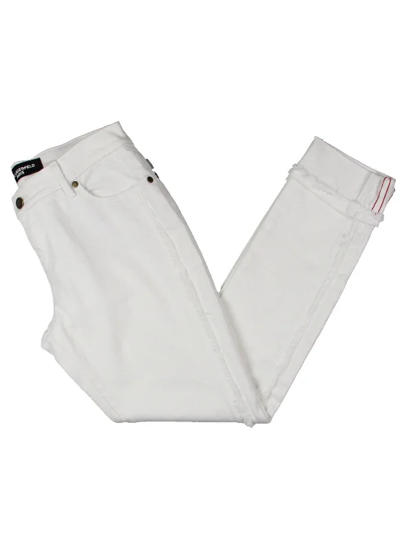 Light - wash women jeans for a fresh and summery appearanceWomens Denim Fringe Jeans Light - wash women jeans for a fresh and summery appearanceWomens Denim Fringe Jeans