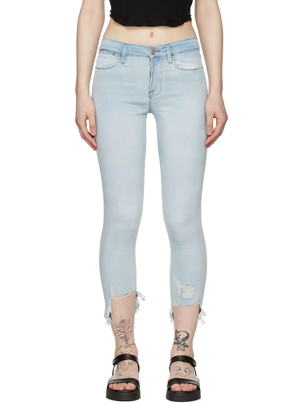 Stretch women jeans for enhanced mobility and comfortWomens High Rise Cropped Skinny Jeans Stretch women jeans for enhanced mobility and comfortWomens High Rise Cropped Skinny Jeans