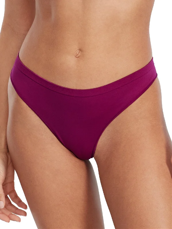 seamless anti - bacterial women thongs for daily protectionb.tempt'd by Wacoal Women's Comfort Intended Thong