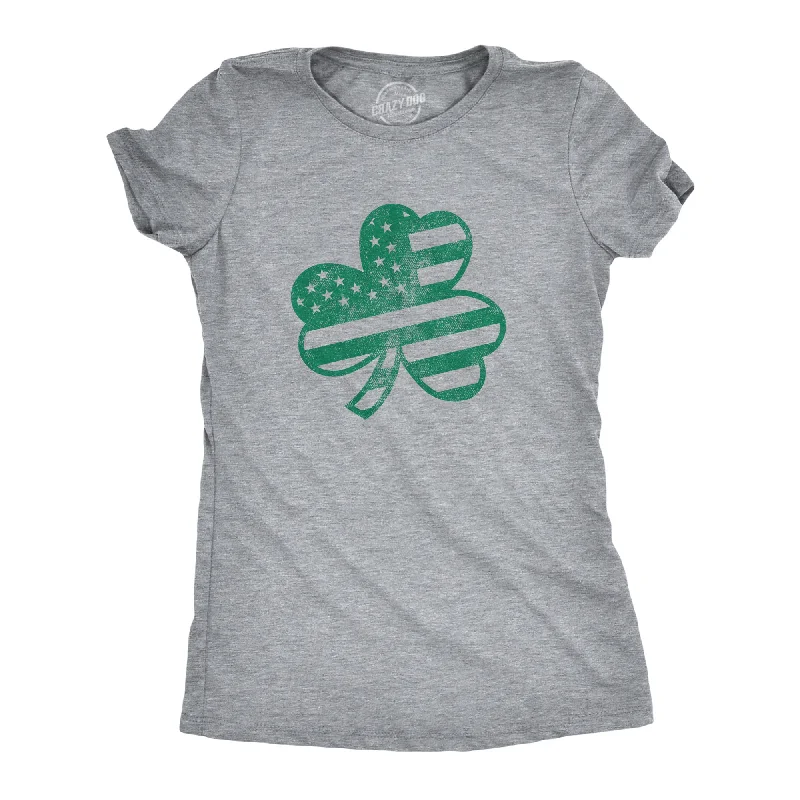 Pocketed Women T Shirt for Added FunctionalityAmerican Shamrock Women's T Shirt