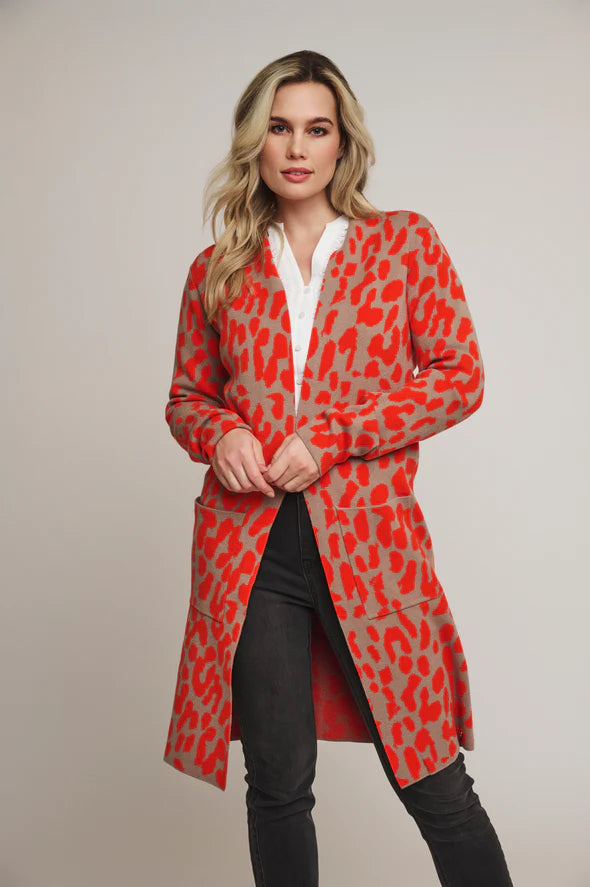 cropped women cardigan to pair with high - waisted jeansAnnabelle Long Cardigan Twig Tango cropped women cardigan to pair with high - waisted jeansAnnabelle Long Cardigan Twig Tango