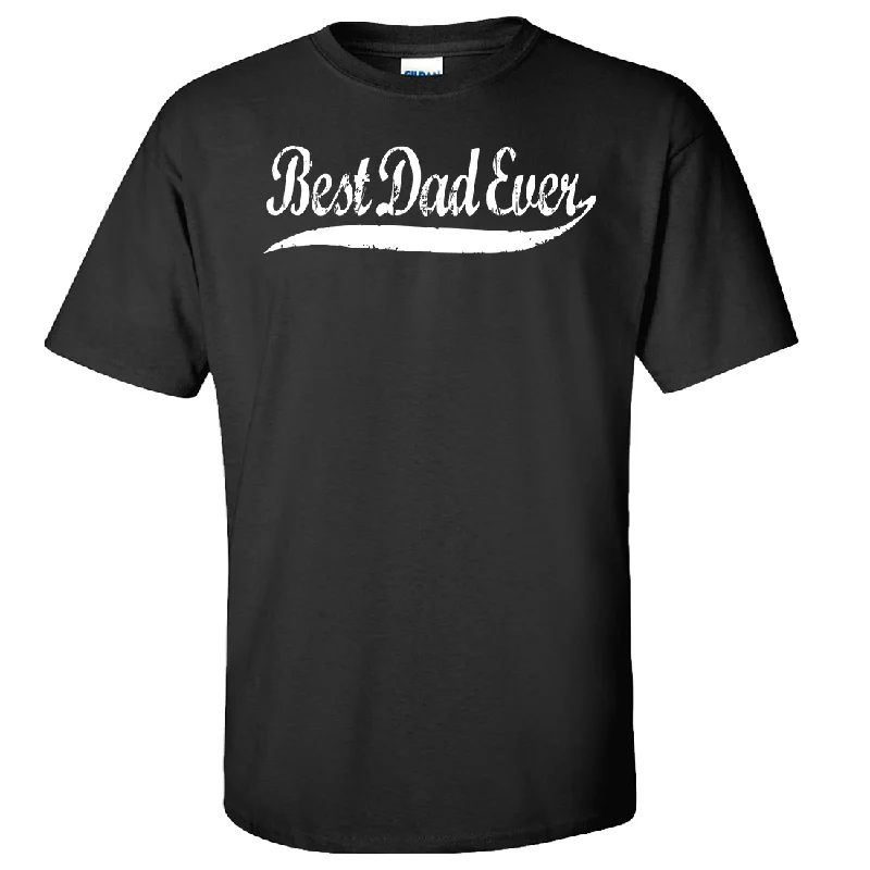 Pocketed Women T Shirt for Added FunctionalityBest Dad Ever White Print Asst Colors T-shirt/tee Pocketed Women T Shirt for Added FunctionalityBest Dad Ever White Print Asst Colors T-shirt/tee