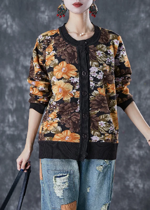 Split - Hem Women's Linen Blend Sweaters for SpringBlack Print Warm Knit Sweaters Button Down Winter Split - Hem Women's Linen Blend Sweaters for SpringBlack Print Warm Knit Sweaters Button Down Winter