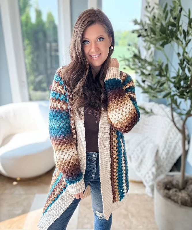 cashmere blend women cardigan for a luxurious feelCascade Mountain Long Cardigan