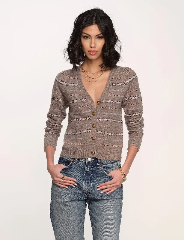 Mock Neck Women's Alpaca Wool Sweaters in Earth Tonescolby cardi