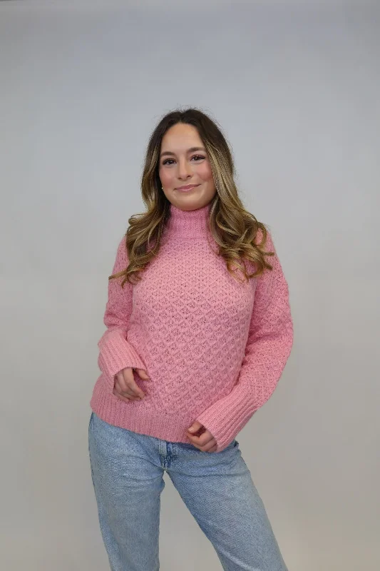 Boat Neck Women's Merino Wool Sweaters in Neutral ShadesCOTTON CANDY SKIES SWEATER