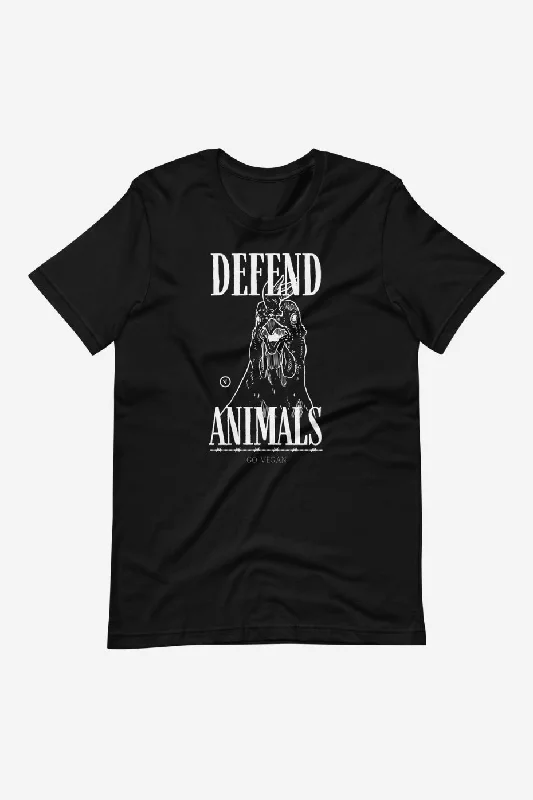 Organic Cotton Women T Shirt for Eco - Conscious WearersDefend Animals Unisex t-shirt Organic Cotton Women T Shirt for Eco - Conscious WearersDefend Animals Unisex t-shirt