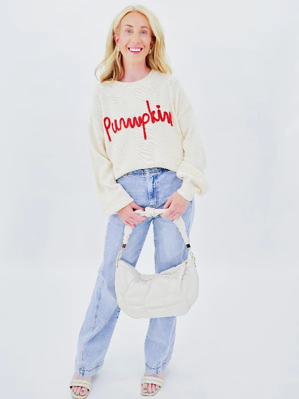 Mock Neck Women's Alpaca Wool Sweaters in Earth TonesHey Pumpkin' Sweater