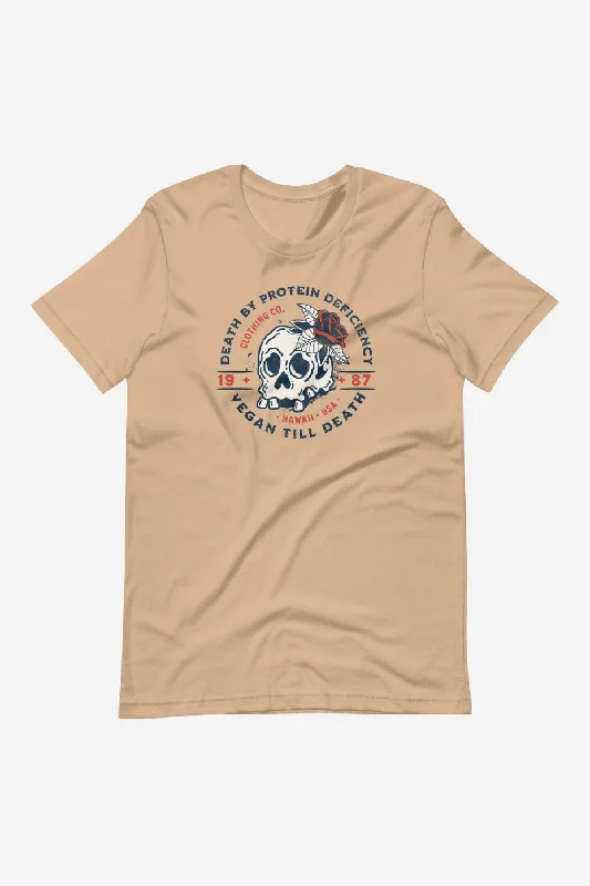 Moisture - Wicking Women T Shirt for Active LifestylesDth By Protein Deficiency Unisex tee Moisture - Wicking Women T Shirt for Active LifestylesDth By Protein Deficiency Unisex tee