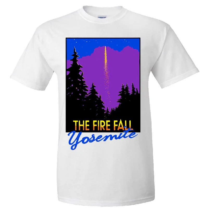 Moisture - Wicking Women T Shirt for Active LifestylesFire Fall Yosemite California Asst Colors T-shirt/tee