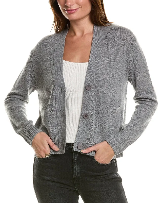 maternity women cardigan for expecting momsForte Cashmere Pocket V-Neck Wool & Cashmere-Blend Cardigan maternity women cardigan for expecting momsForte Cashmere Pocket V-Neck Wool & Cashmere-Blend Cardigan