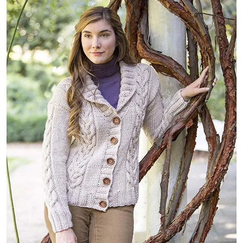 color block women cardigan with bold huesFree Boxing Day Cardigan Pattern