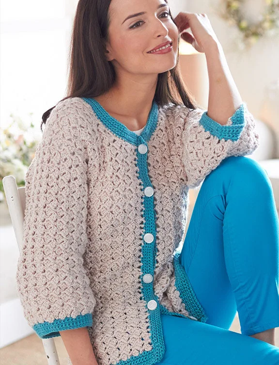maternity women cardigan for expecting momsFree Cluster Stitch Cardigan Pattern