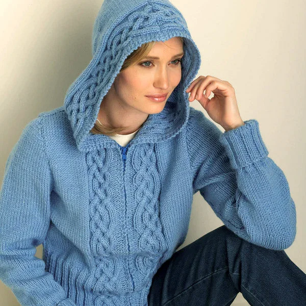 oversized women cardigan for a trendy and cozy lookFree Bernat Cosy Cable Hooded Cardigan Knit Pattern oversized women cardigan for a trendy and cozy lookFree Bernat Cosy Cable Hooded Cardigan Knit Pattern