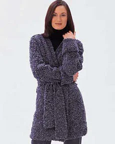 boyfriend style women cardigan for a relaxed fitFree Long Cardigan Knit Pattern