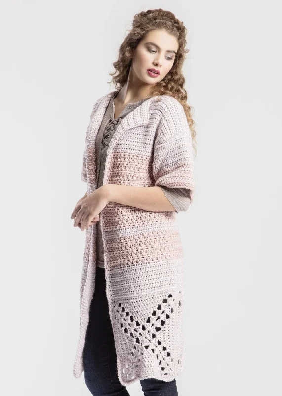 cropped women cardigan to pair with high - waisted jeansFree On The Square Crochet Cardigan Pattern cropped women cardigan to pair with high - waisted jeansFree On The Square Crochet Cardigan Pattern