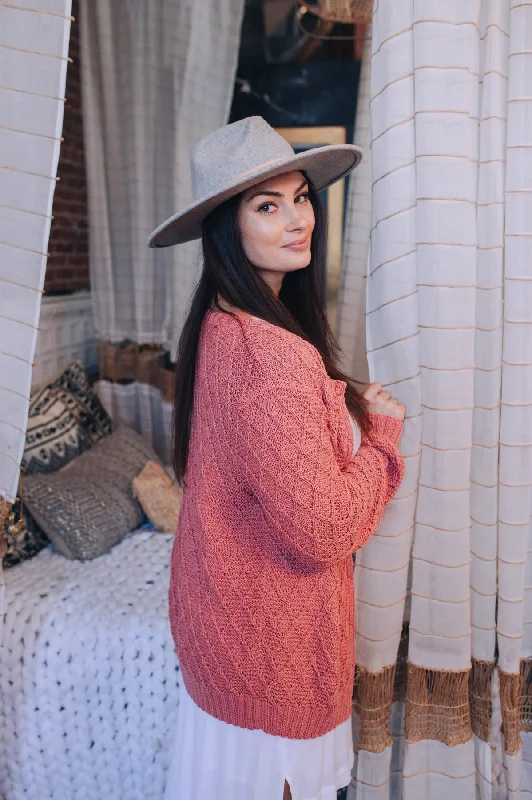 hand knitted women cardigan with artisanal charmFree Waffle Stitch Cardigan Pattern