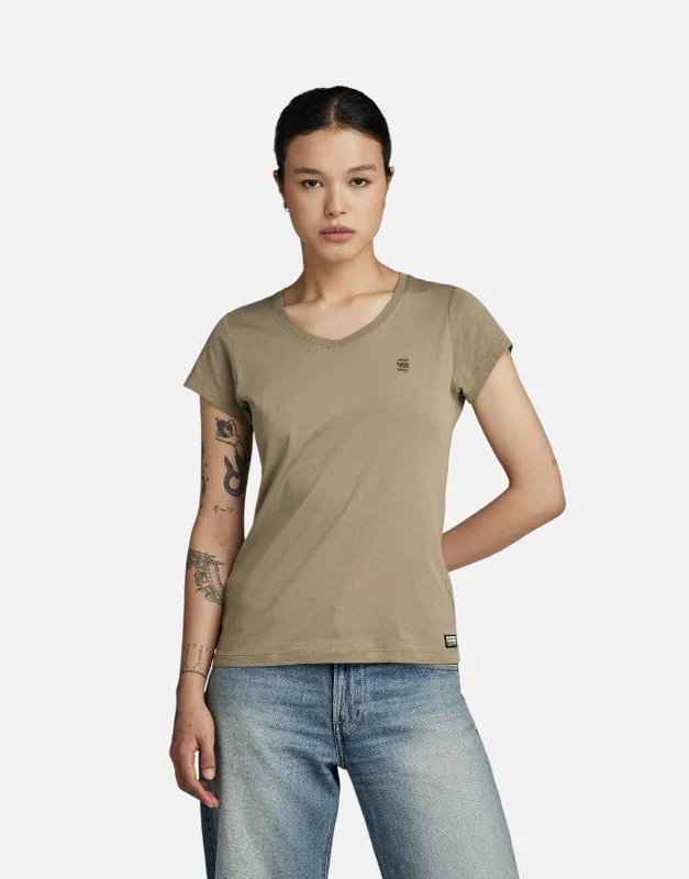 Tie - Dye Women T Shirt with a Bohemian VibeG-Star RAW Eyben Slim V-Neck T-Shirt
